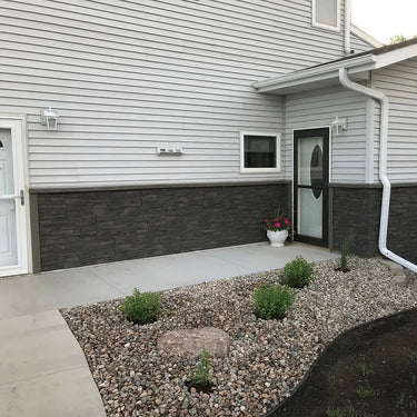 Gray: Sandstone Ledger / Sill Outside Corner:  6 1/4